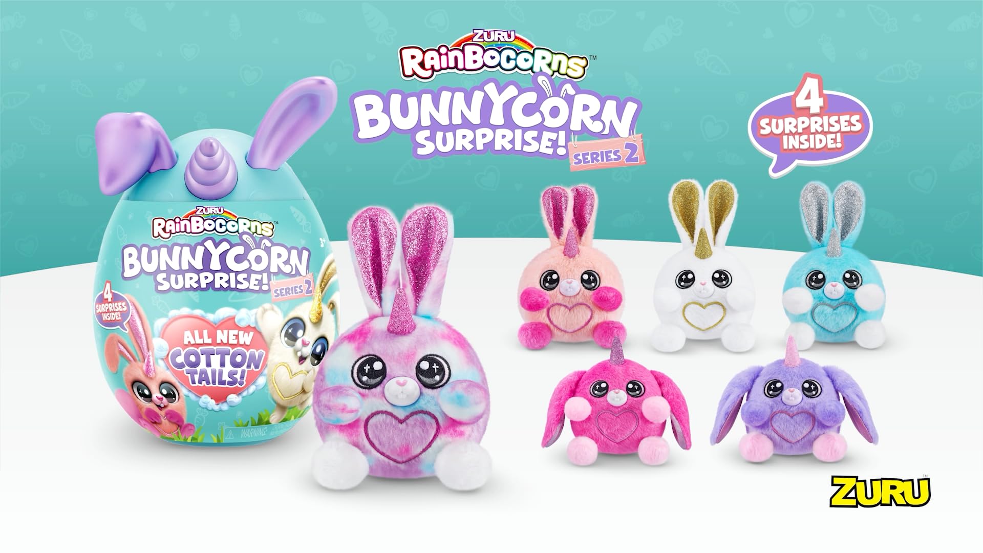 Amazon.co.jp: Rainbocornsのバニーコーンサプライズ。 : おもちゃ